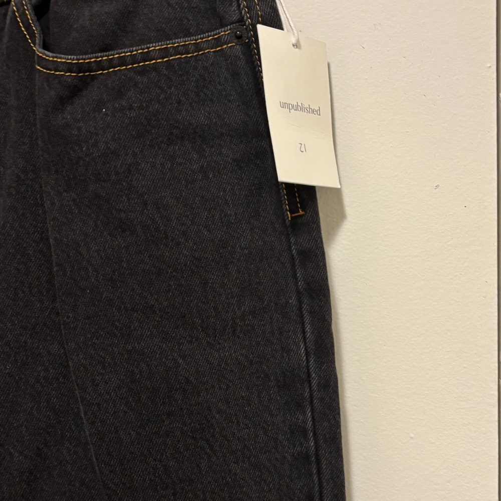 Unpublished Jeans “Sloane Midnight Rider” - Picture 6 of 6
